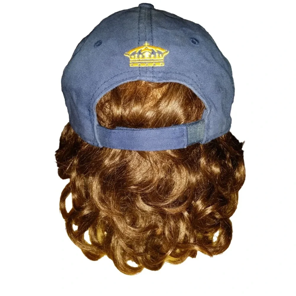 Corona Strapback Baseball Hat Blue‎ Yellow Embroidered Logo Beer Casual